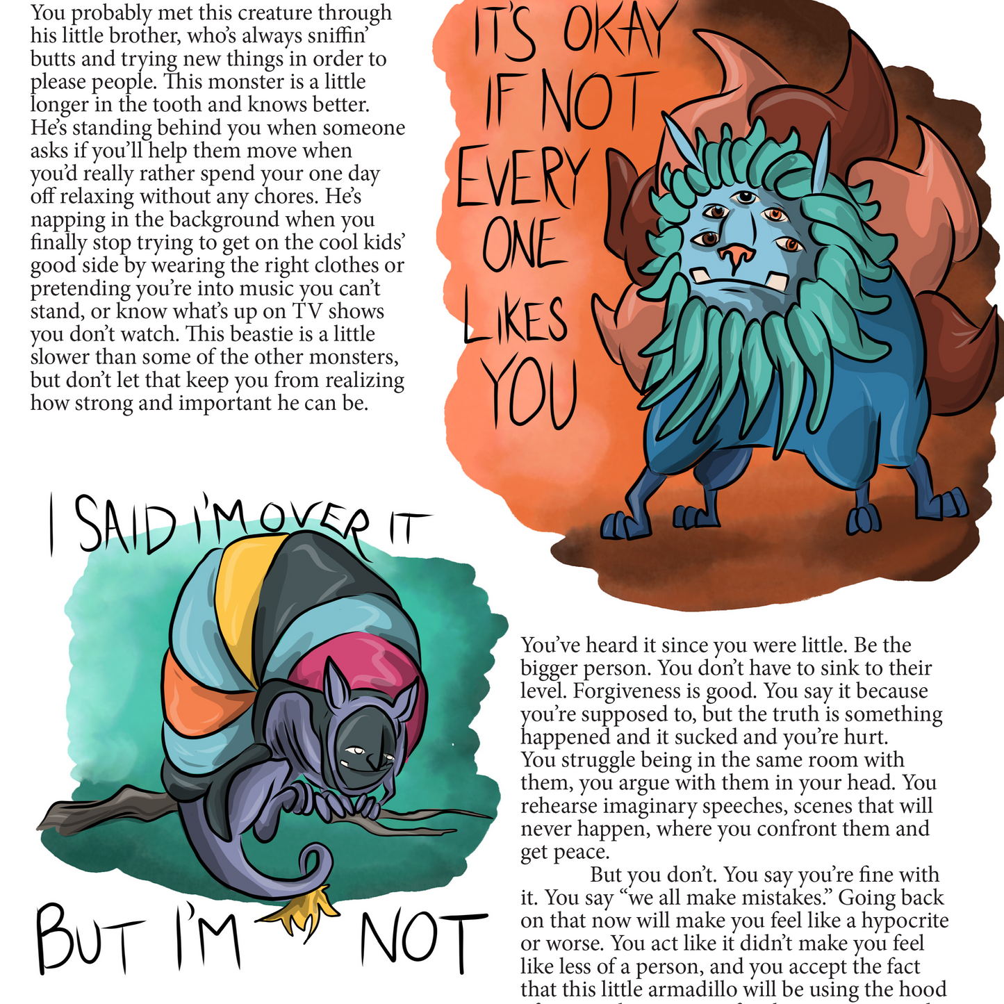 Honest Monsters - The Book